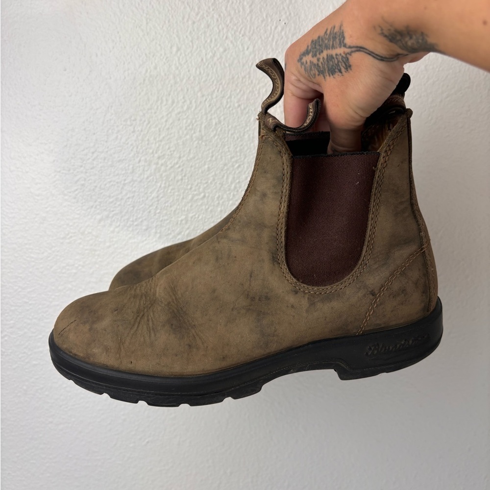 Blundstone 585 Classic High Top Boots- Rustic Brown (5 AU/8 US)